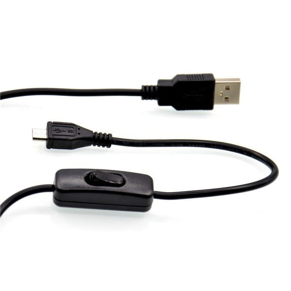 Micro USB Power Cable with ON/OFF Switch for Raspberry Pi Zero