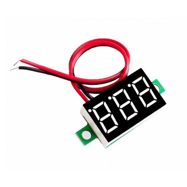 Mini DC 3.0-30V Red LED Panel Voltmeter Raspberry Pi  Arduino NEW