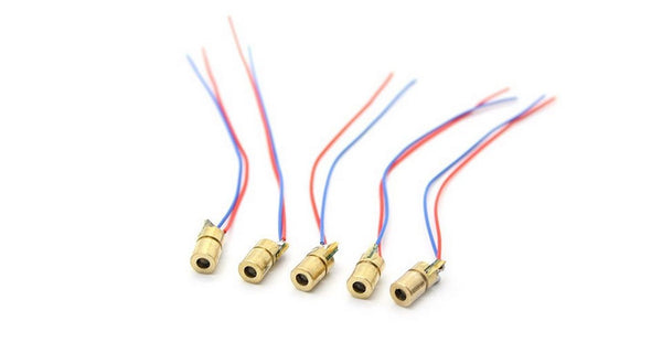 Mini Laser Diode Light Module Head Red 650nm 5V  for Raspberry Pi Arduino NEW