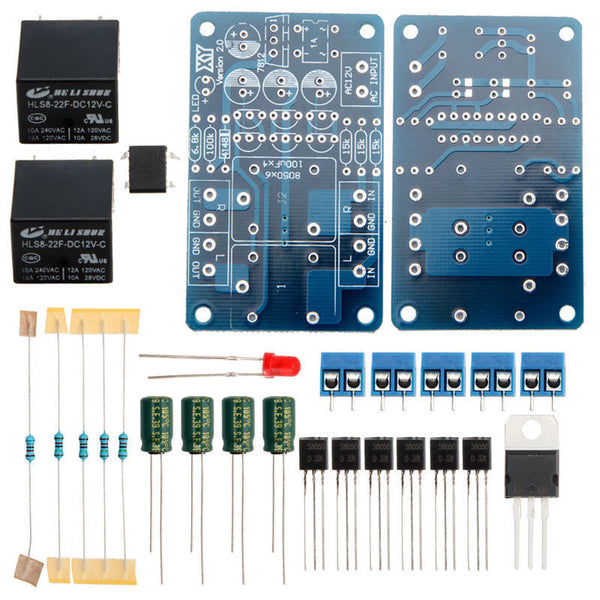 Protection Board Audio Amplifier With Boot Delay Component + DC Protect Speaker