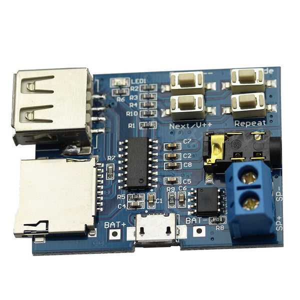 TF card U disk MP3 Format Decoder Board Module Amplifier Decoding audio Player