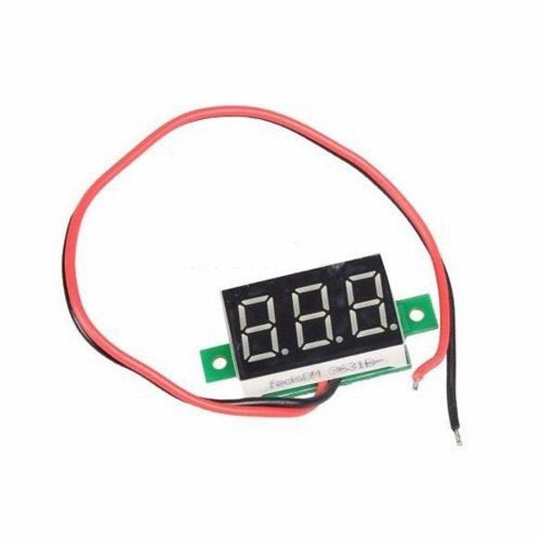 Mini DC 3.0-30V Red LED Panel Voltmeter Raspberry Pi  Arduino NEW
