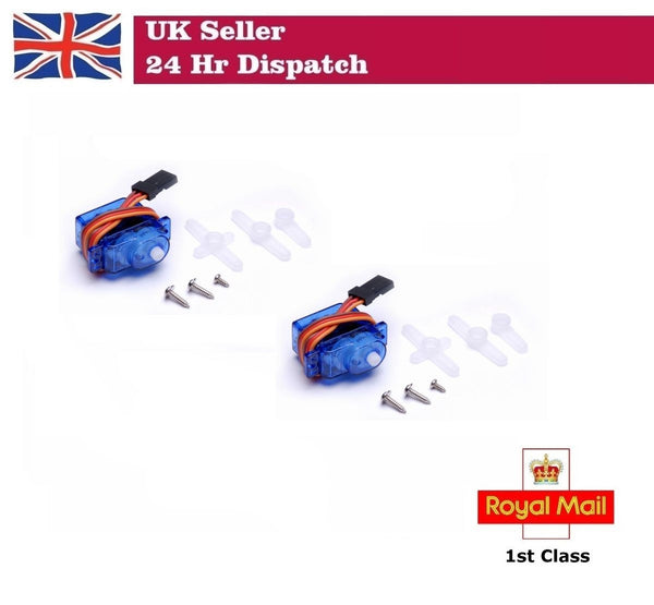 SG-90 SG90 9g Micro Gear Servos Motor Car Plane Boat Raspberry Pi 1/2/4 pcs