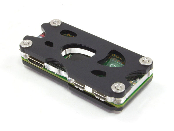 Nucleus Zero Case for Raspberry Pi Zero - Black Ice