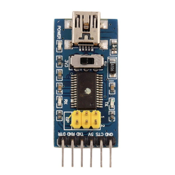 Breakout Board For FTDI FT232RL USB to Serial IC For Arduino