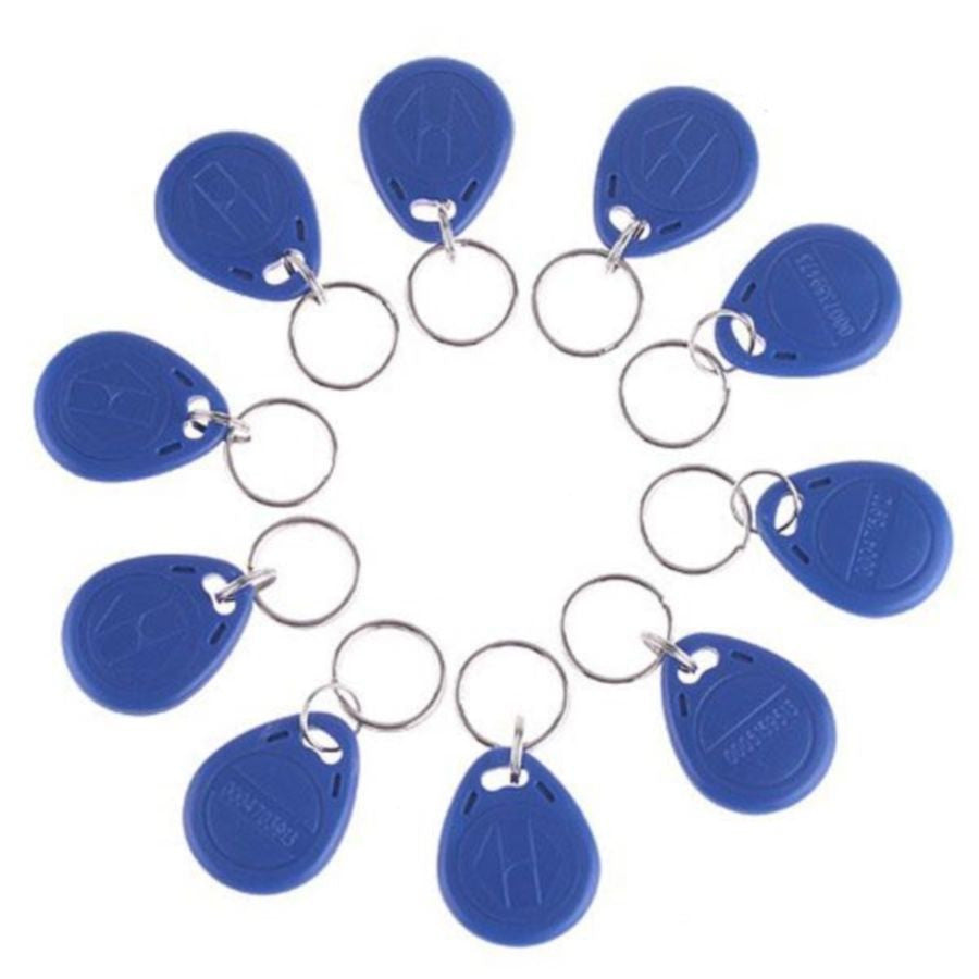 RFID 125Khz EM4100 EM4102 Proximity ID Tags Key Fob Keyfobs  3 5 10 20 PCS BLUE