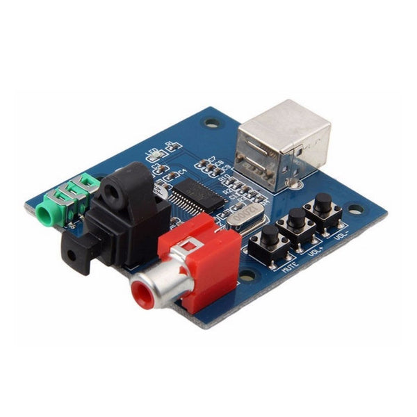 PCM2704 USB DAC to S/PDIF Sound Card Audio Decoder Board 3.5mm Analog Output