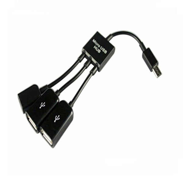 Dual Micro USB Host OTG Hub Adapter For Raspberry Pi Zero