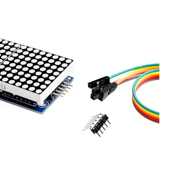 MAX7219 Dot Matrix 4 In One Display Module For Arduino Raspberry Pi PIC Pi ARM