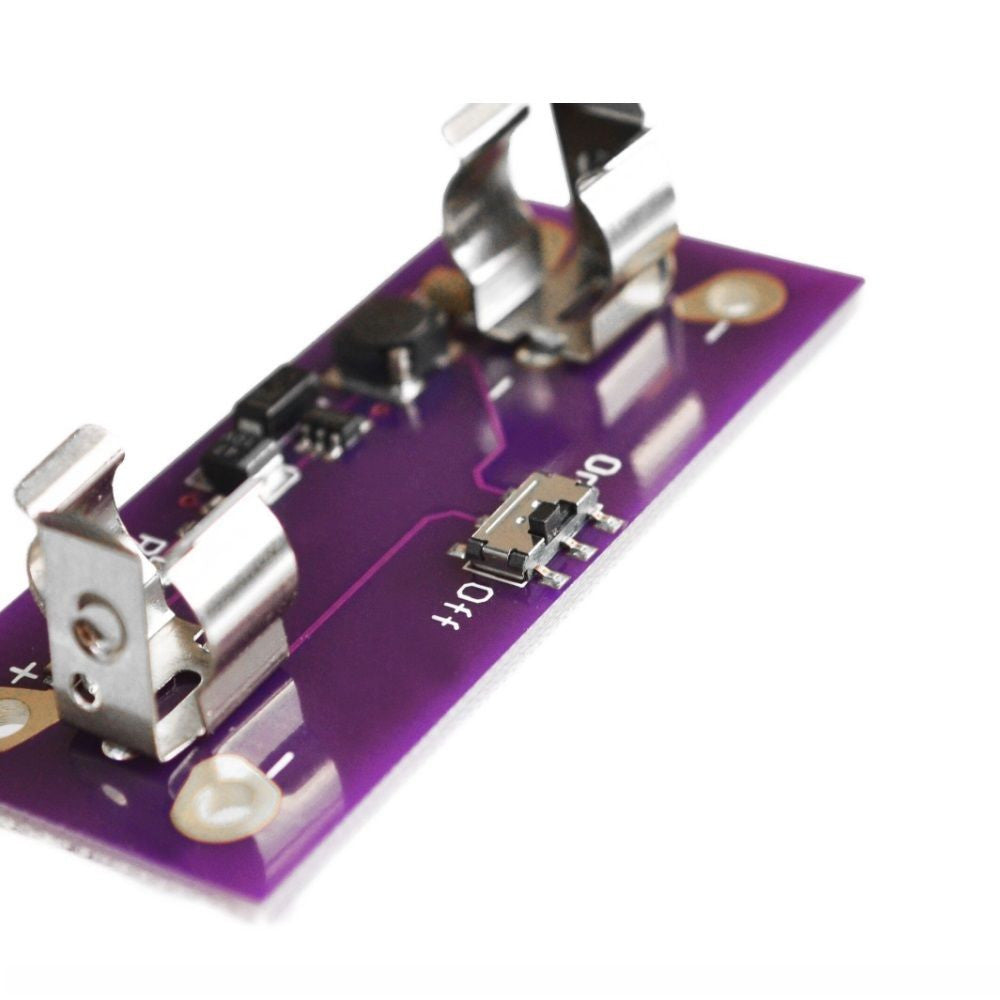 Arduino Battery Module LilyPad Power Supply Module AAA Battery Step up to 5V Converter Arduin ...