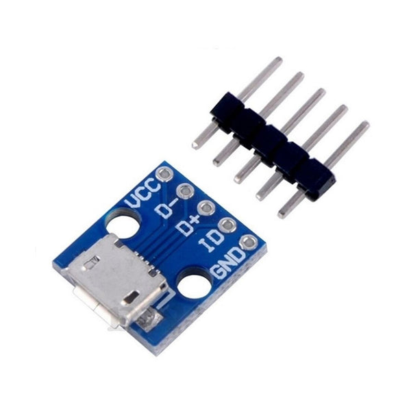 USB Micro-B Breakout Board Power Charging Converter Module